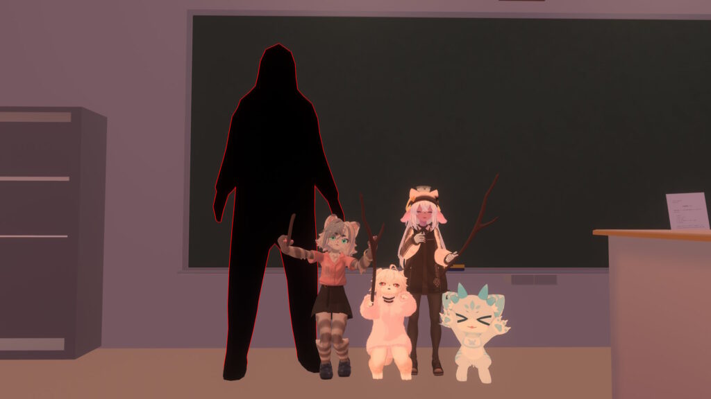 不審者と記念撮影