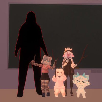 不審者と記念撮影