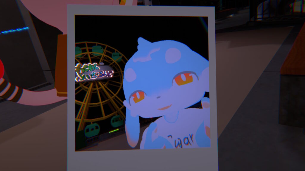 観覧車とシープさん