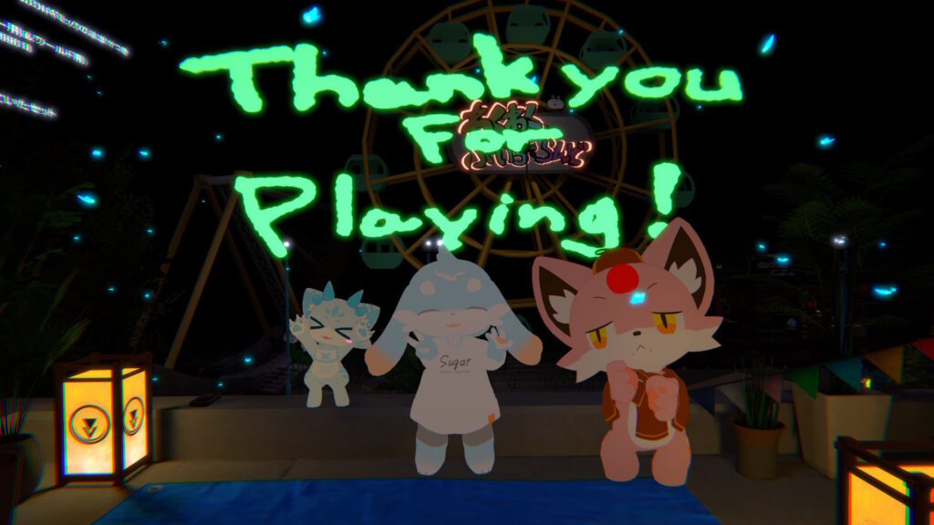 Thank you for Playing!