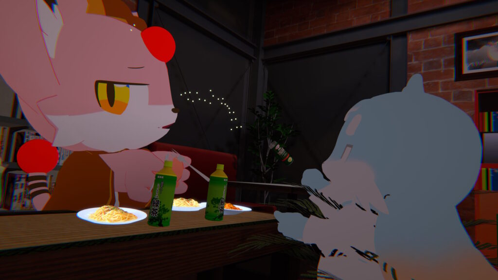 チーズを掛けるシープさん