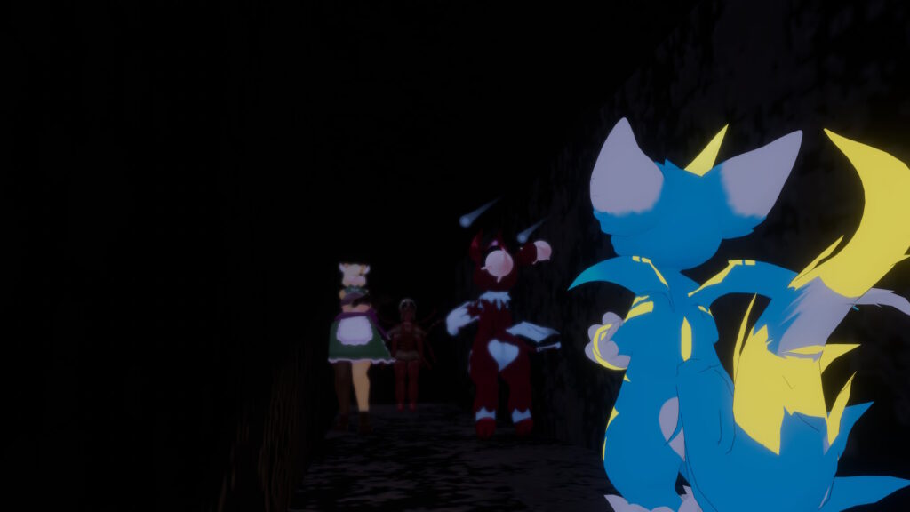 謎の生物がいるよ