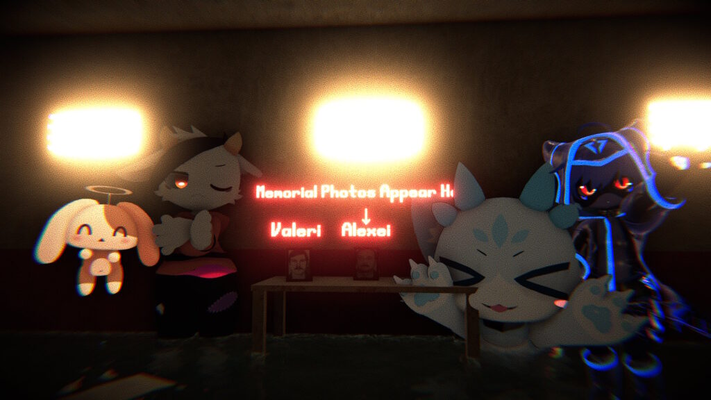 クリア後の記念撮影