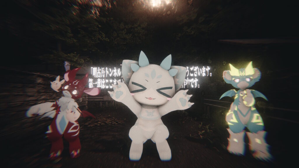 こふーさん達と記念撮影