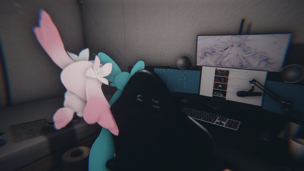 まずは部屋の中からスタート