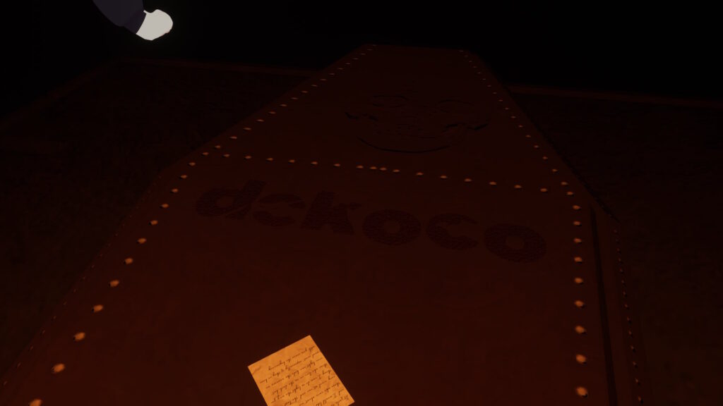 オレの名前が書かれた棺