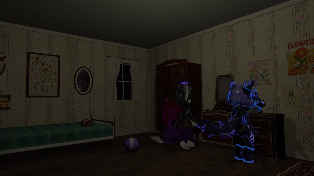 一見すると普通の子供部屋