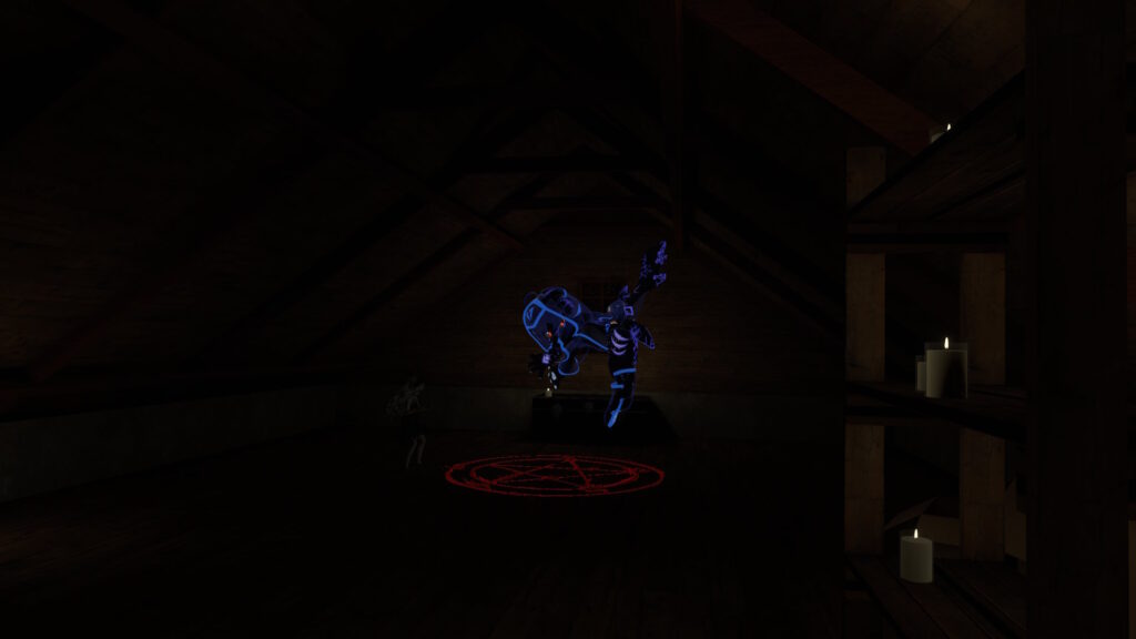 何らかの呪いで自由を奪われているよ