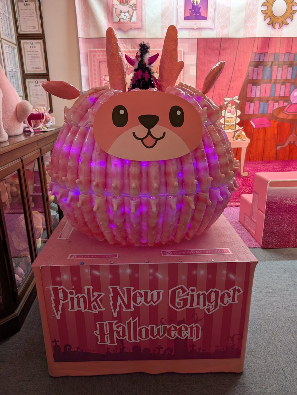 Pink New Ginger Haloween
