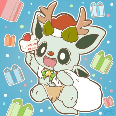 赤鼻のトナカイになったカッシーくん