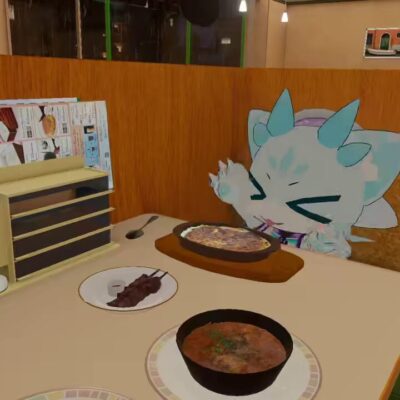 バーチャルサイゼリヤでのサバキチくん