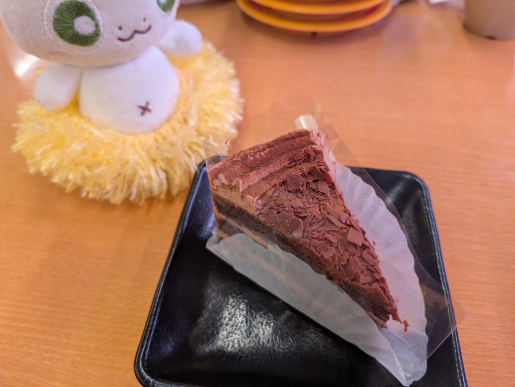 スシローのチョコレートケーキ