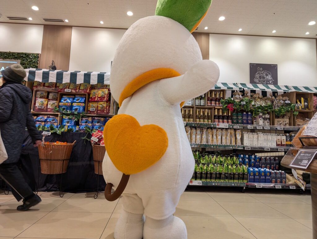 ハートのしっぽがカワイイララピーちゃん