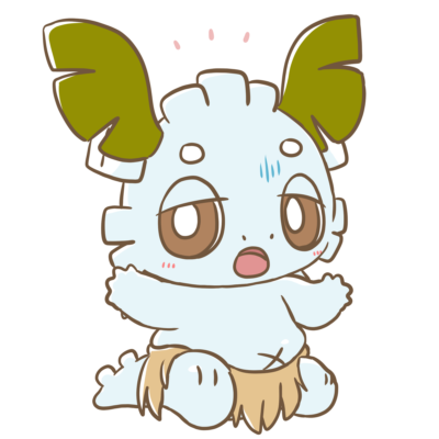 もちもちになったデココくん