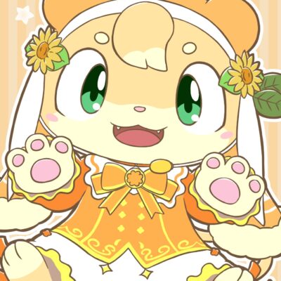 肉球を見せびらかしていそうなひいらぎシャルベくん