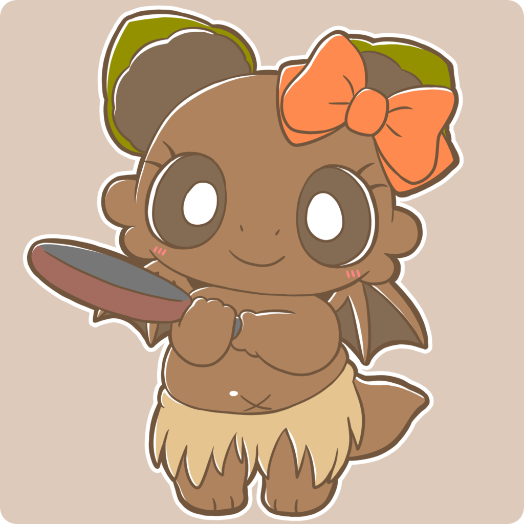 もちもちなボタンちゃん