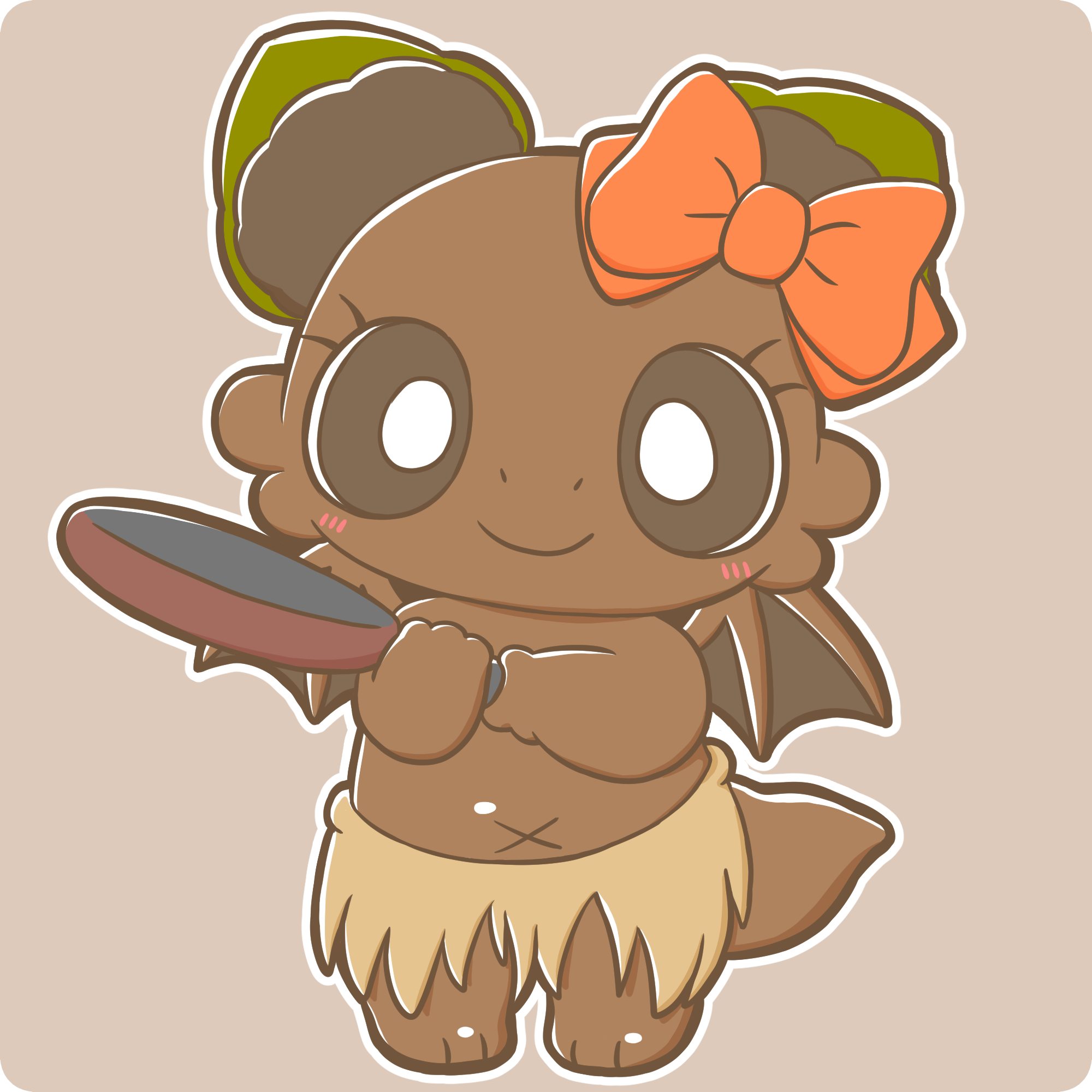 ぼた餅のボタンちゃん