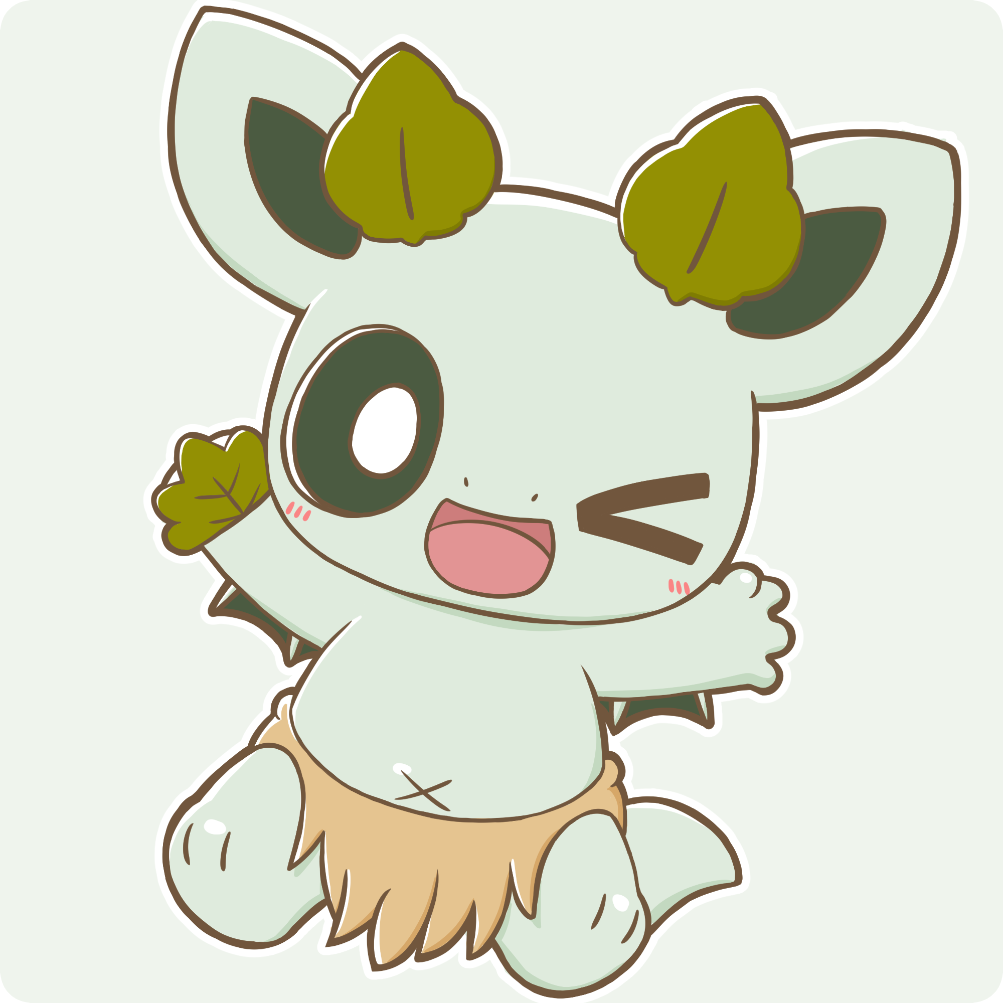 柏餅のカッシーくん