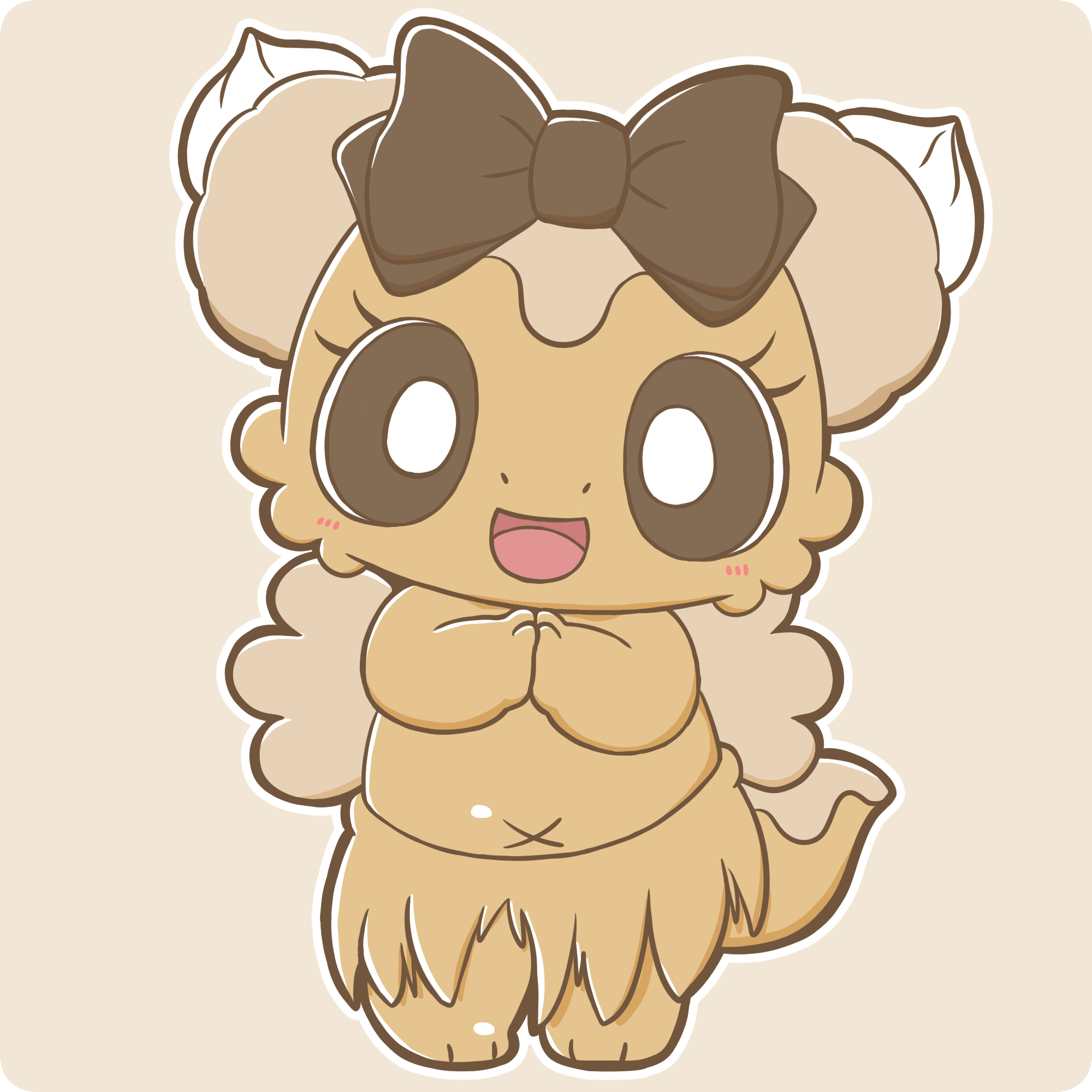 シュークリームのシュークちゃん