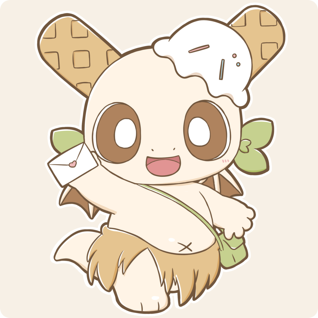 バニラアイスのバニラくん