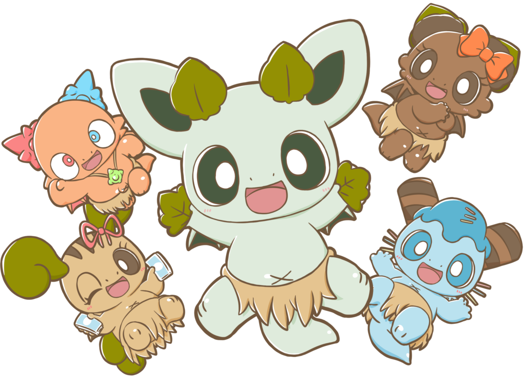 じゅうみんじてんページのカッシーくん達