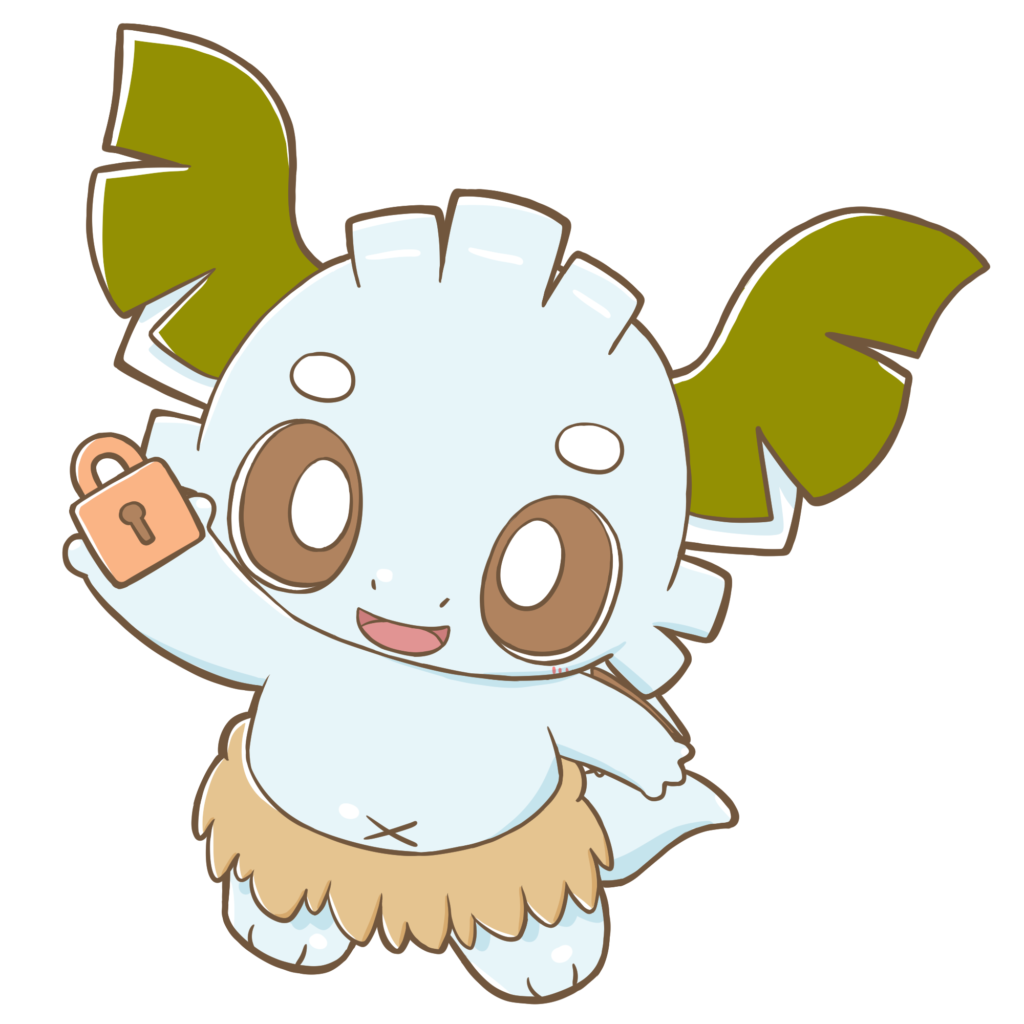 鍵を持つデココ