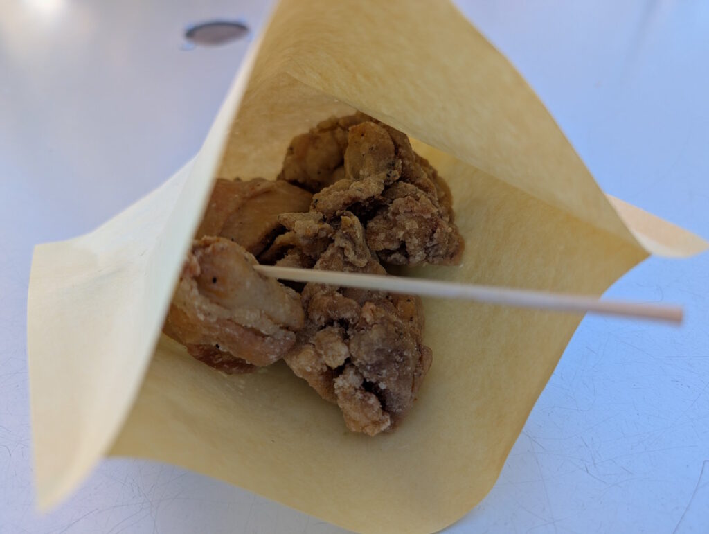 焼きたてから揚げ