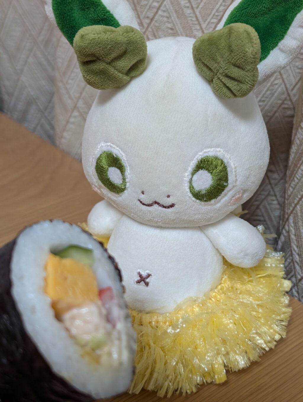 恵方巻もぐもぐ