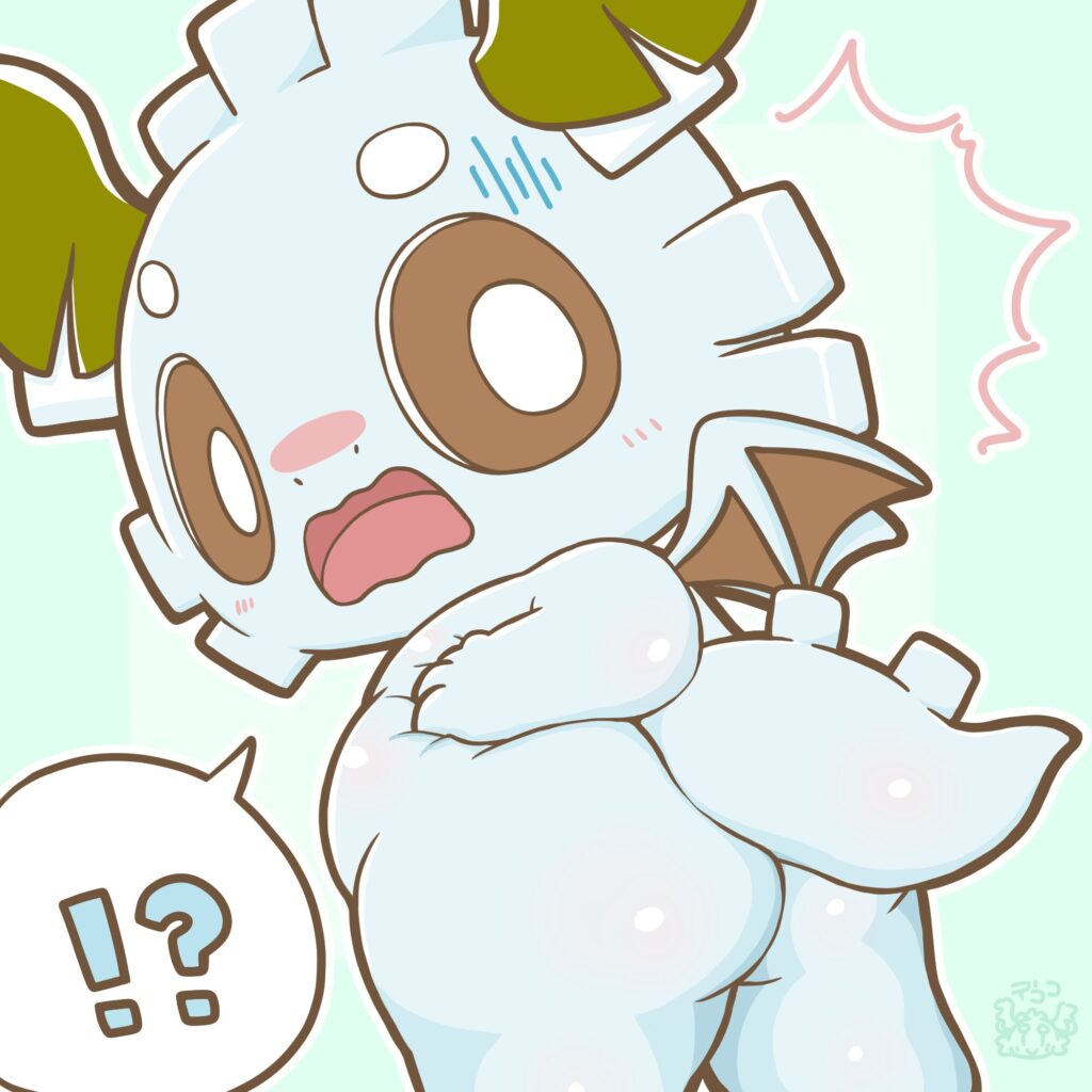 おしり周りももちもちのデココくん