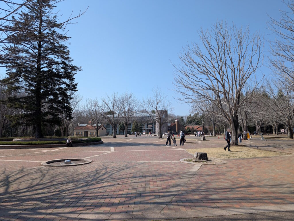 晴れ日和のとちぎわんぱく公園