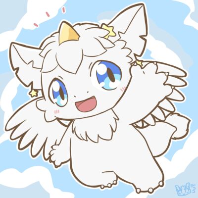 誕生日で喜ぶほしぞら代理ドラゴン