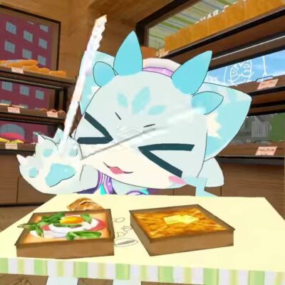 こんしゃまカフェ2号店でのサバキチくん (ポスター)