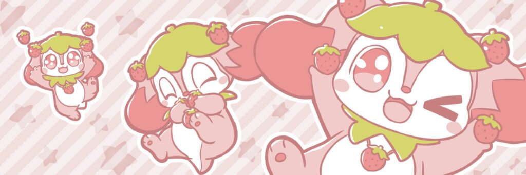 こいちごちゃんのX向けヘッダー画像