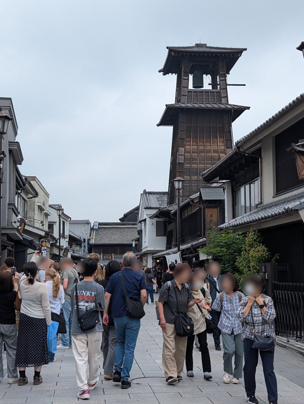 時の鐘が見える景色