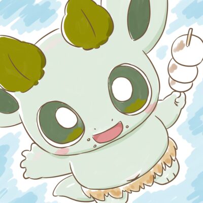 お腹がもちもちそうなカッシーくん