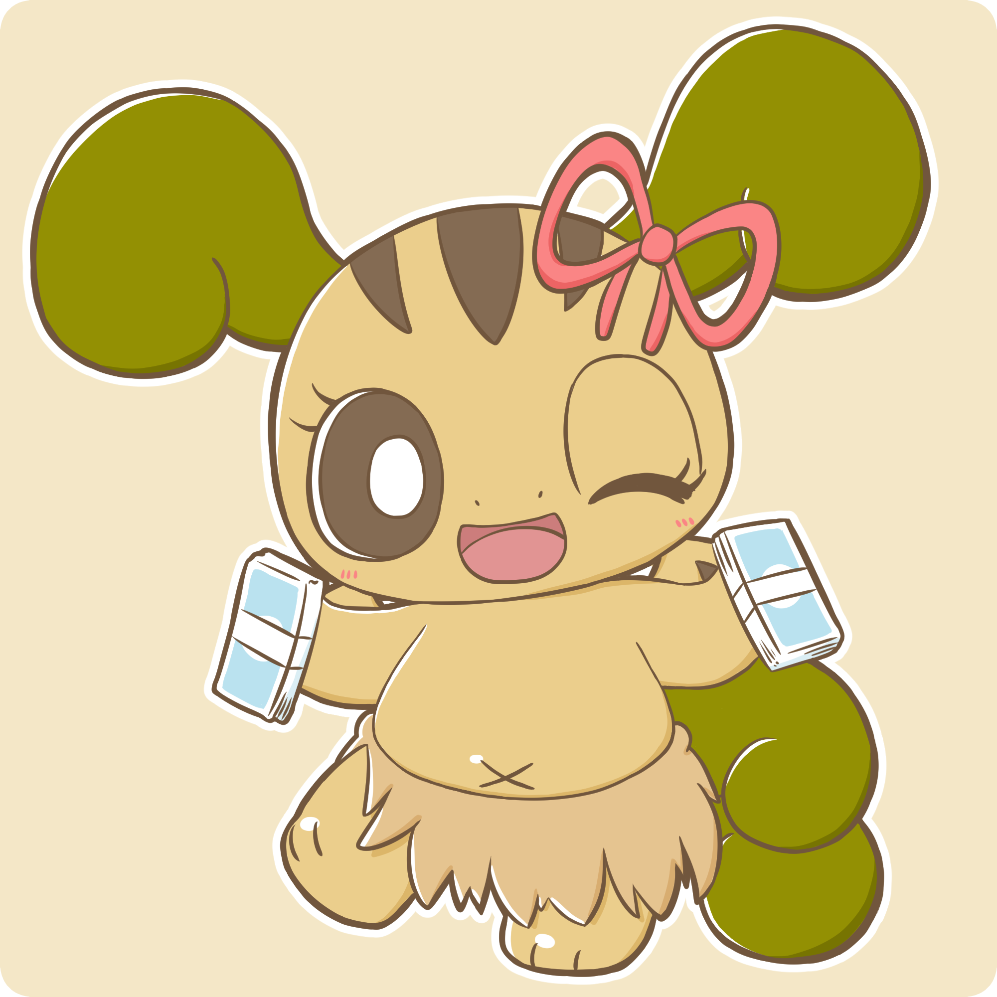 わらび餅のワラビンちゃん