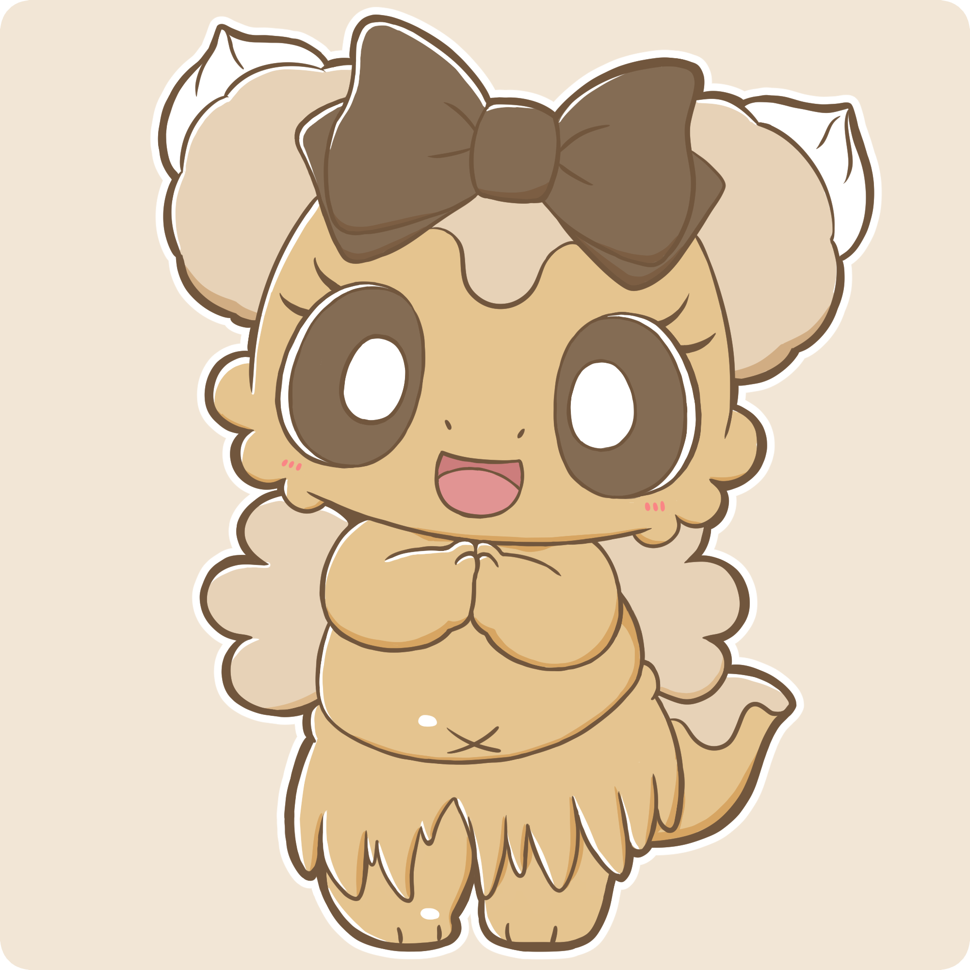 シュークリームのシュークちゃん