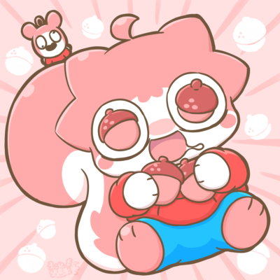 目をイチゴどんぐりにしてしまうアリスクくん