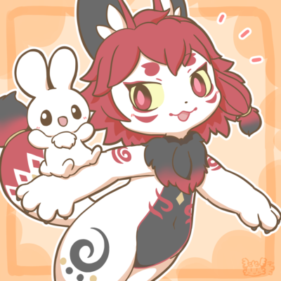ホオズキくんとよいうさぎさん