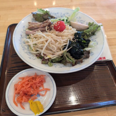 これがぎょうざの満州の冷し中華