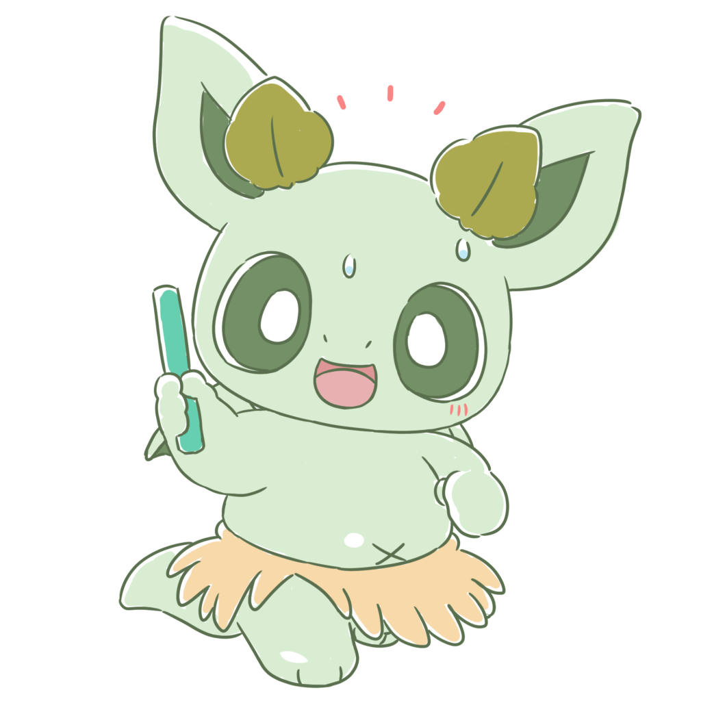 リレーをするカッシーくん