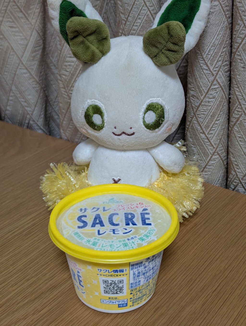 サクレレモンアイスとカッシーくん