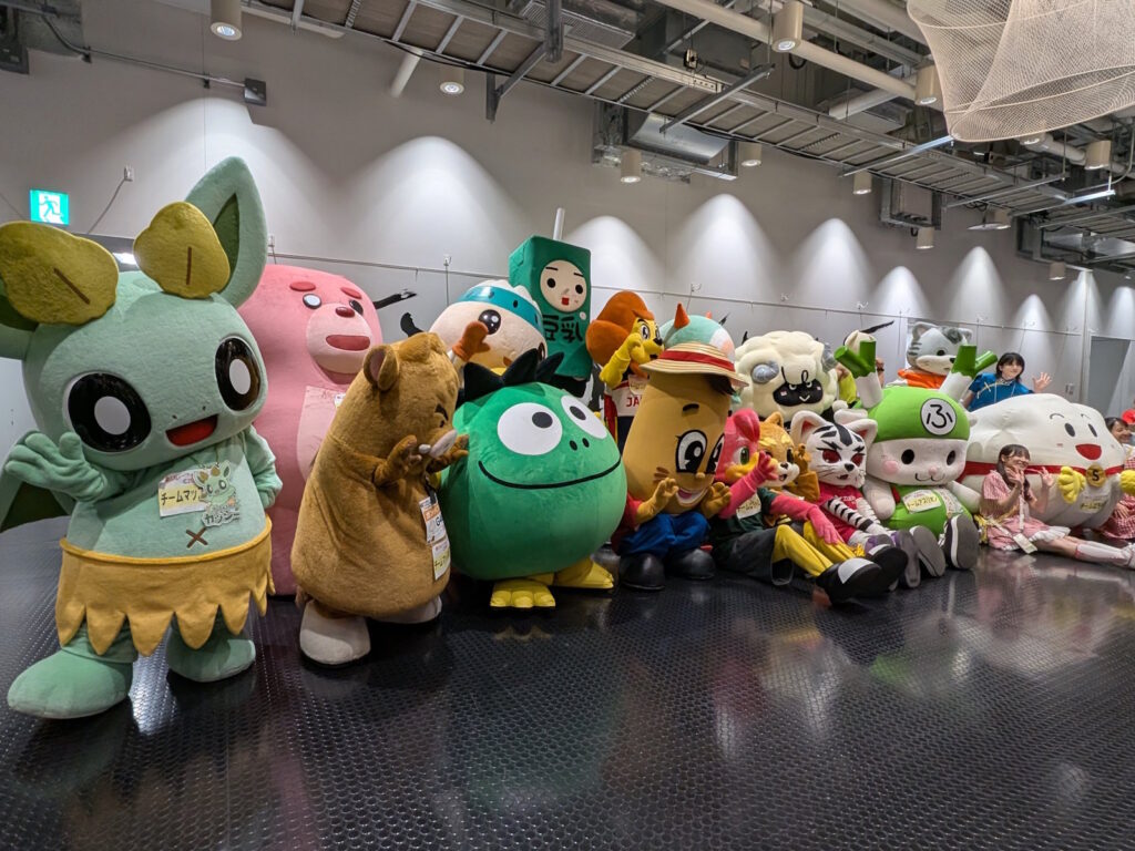 リレー前での集合写真